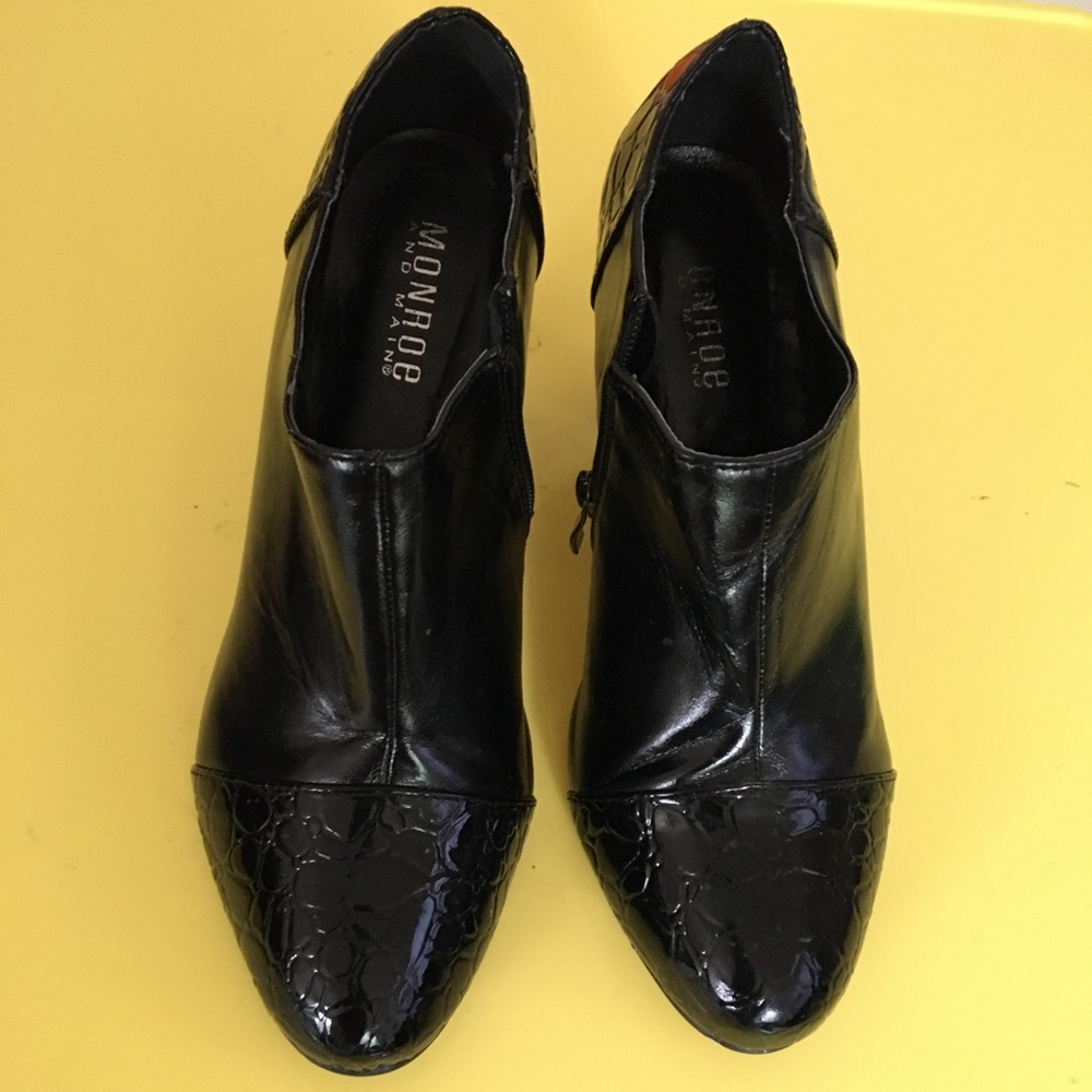 Womens Croc-Toe heels